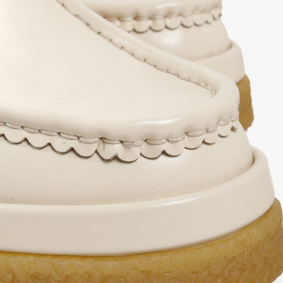 Chloe Beige Jamie Sock Boots - Picture 7 of 9